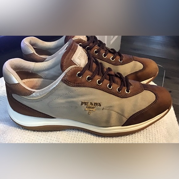 Prada Sneakers Wmns Sz 8 - Picture 5 of 12